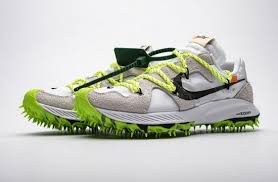 Off White X Nike Zoom Terra Kiger 5 White Cd8179 100 In 2020 Nike Fashion Shoes Adidas Fashion Shoes Sneakers Fashion