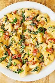 Check spelling or type a new query. Creamy Mozzarella Sun Dried Tomato Basil Spinach Tortellini Julia S Album