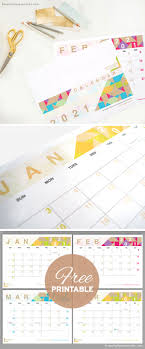Free 2021 excel calendar template service. Free Printable 2021 Calendars Botanical Paperworks