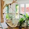 Aluminum hammock stand in bronze the 15 ft. 1