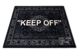 Off White X Ikea Keep Off Rug 133x195 Black White Hypebeast Ikea Designer