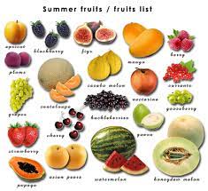 Don't find any reasons to not to follow a diet, ditch that ice cream (if you can. Summer Pie Season Fruit List Fruit In Season Summer Fruit