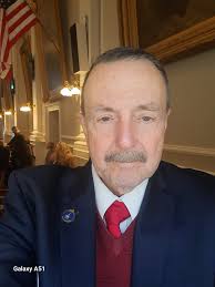 Being sworn in for my 4th term as State Representative. Thank you for your  support.