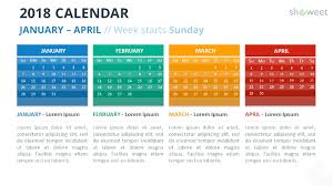 2018 Calendar Powerpoint Templates Calendar Template Powerpoint Templates Business Template
