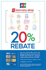 Rcbc bankard credit card eligibility criteria for an rcbc bankard credit card: Promo Get 20 Cash Rebate With Your Bdo Rcbc Bankard Jcb Card At Mercury Drugstore Philippine Primer