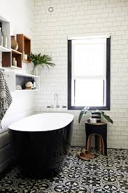 Black And White Bathroom Pictures 10 Timeless Black White Bathrooms Homes To Love Timeless Bathroom Black White Bathrooms Bathroom Interior Design