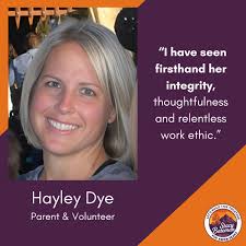 Endorsement for school board candidate