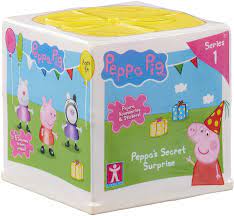 Peppa pig is a british preschool animated television series directed and produced by astley baker davies. Peppa Pig 06920 Peppa S Secret Surprise Styles May Colours Vary Character Options Amazon Co Uk Toys Games