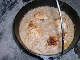 Easy Baked Chicken And Rice In The Dutch Oven Recipe Dutch Oven Recipes Recipes Dutch Oven Cooking