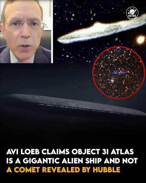 Is 3I/ATLAS an interstellar comet or alien spaceship?