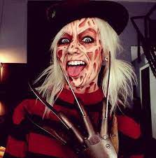 You Won T Be Able To Sleep After Seeing These Horror Movie Makeup Looks Movie Makeup Halloween Makeup Halloween Costumes Makeup