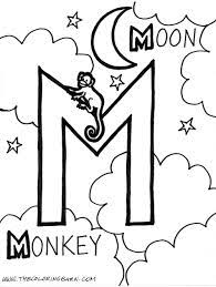 Top 10 letter 'm' coloring pages for your little ones. Holiday Coloring Pages For Kids Top 14 Letter M Coloring Page With Picture