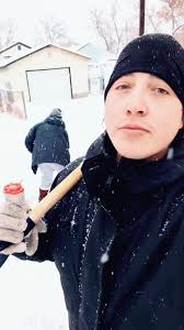 First Big Snowfall in Edmonton: Snow Plowing Fun