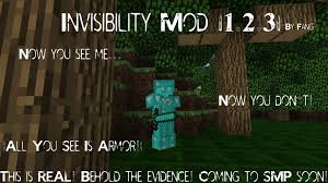 We did not find results for: Invisibility Mod 1 2 3 Minecraft Mod