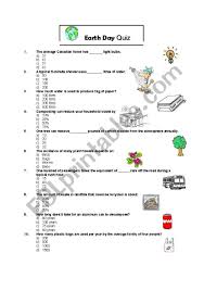 What is the theme for earth day 2021? Earth Day Quiz Esl Worksheet By Jeneenesl