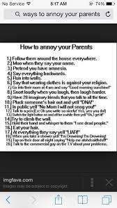 Funny Ways To Annoy Your Parents And Funny Things To Do In An Elevator Funny Pranks Funny Quotes Pranks
