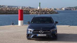 Mercedes Amg A 35 4matic Design In Denim Blue Youtube