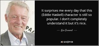 Ken Osmond quote: It surprises me every day that this (Eddie Haskell)  character...