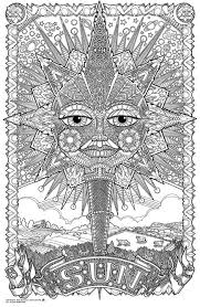 Hand painted fairy tale alice in wonderland commercial elements. Trippy Coloring Pages Printable For Adults