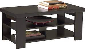 With the lift top extended, the table measures to be 28.2h. Altra Jensen Coffee Table Black Ebony Ash Home Furniture Urbytus Com