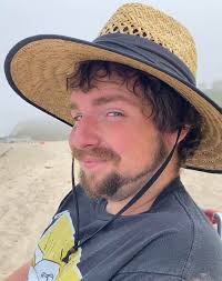 Orange and white hats for sale