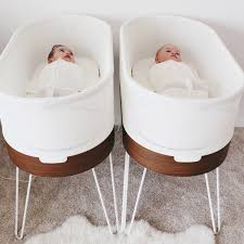 the snoo for two the smartest bassinet you ll find bassinet newborn bassinet twin baby girls