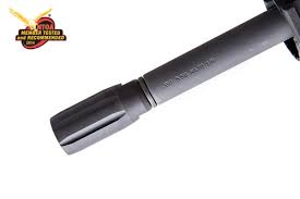 Precision sheet metal & machining. Kaw Valley Precision 223 5 56 Linear Comp 1 2x28 Black Oxide