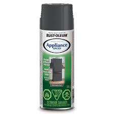 How to apply liquid stainless steel paint. Rust Oleum Specialty Appliance Epoxy In Black Stainless Steel 340 G Aerosol Spray Paint The Home Depot Canada
