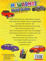 Mobil derek banyak ditemui dijalan tol baik itu didalam kota. Buku Mewarnai Mobil Sedan Yang Disukai Anak Anak Bukukita