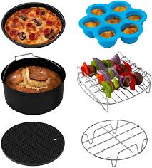 Preheat the air fryer to 375f. Gold Air Fryer Accessories 8 Inch 10 Pcs For Gowise Phillips Cozyna Airfryer Xl 3 8qt 5 8qt Zubehor Fur Friteusen Kuche Haushalt Wohnen