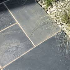 Grey Slate Pavers Brazilian Slate Has A Natural Anti Slip Surface Texture And Is Also Frost Proof Slate Patio Paver Patio Slate Pavers