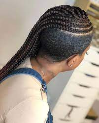 23 Badass Zopfe Mit Rasierten Seiten Fur Madchen Braids With Shaved Sides Shaved Side Hairstyles Hair Styles