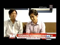 He is the second child and only son of former president ferdinand e. Son On Bongbong As President It S Up To Him Youtube