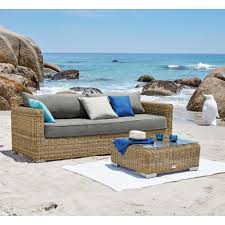 Canape De Jardin 3 Places En Resine Tressee Canape Jardin Canape En Osier Mobilier Terrasse