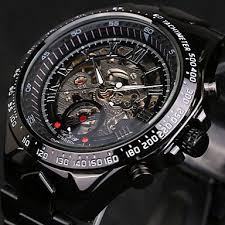24 99 Winner Men S Skeleton Watch Wrist Watch Mechanical Watch Automatic Self Winding Luxury Water Resistant Waterproof Analog Gold White White Black B Skeleton Watches Watches For Men Watches Unique