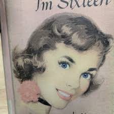 Now That I'm Sixteen 1959 First Edition Vintage Book Junk Journal Cover  Junk Journal Altered Book