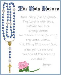 Dmc cotton thread, 16 count cotton aida zweigart, needle, color chart and instructions. The Holy Rosary Cross Stitch Pattern Chart Graph Christian Cross Stitch Christian Cross Stitch Patterns Free Christian Cross Stitch Patterns