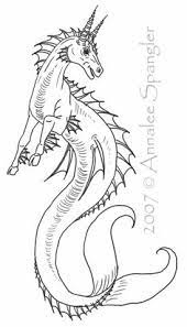 Black and white hand drawn doodle for coloring book. 100 Hippocampus Coloring Pages Ideas Coloring Pages Mythical Creatures Drawings