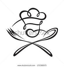 Black And White Restaurant Clipart Kitchen Logo Stock Photos Images Pictures Kitchen Logo Chef Logo Catering Logo