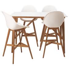 Fanbyn Theke 4 Barstuhle Weiss Weiss Ikea Osterreich Stehtisch Ikea Barstuhle Bartisch