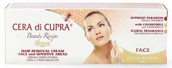 • combine all the ingredients and mix well to get a thick paste. Cera Di Cupra Beauty Recipe Hair Removal Cream Face And Sensitive Areas 50 Ml Lyko Com