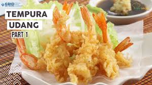 Cara membuat lauk berbahan dasar. Resep Tempura Udang Ala Hokben Part 1 Kriyuk Banget Youtube
