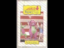 Barney in concert video review. Barney In Concert Audio Soundtrack Youtube