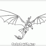 Toothless is the last member of the night furies in the universe of how to train your dragon. Coloring Page Night Fury