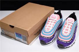 Nike Air Max 97 Black Pink And Blue 2018 Nike Air Max 97 Have A Nike Day Purple Pink Blue Bq9130 400 Where To Buy Nike Air Max 97 Air Max 97 Air Max