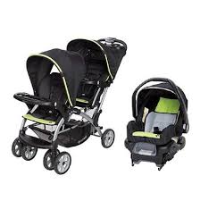 Red Green Or Pink Double Sit N Stand Twin Stroller Travel System Bundle With Car Seat Combo Travel System Stroller Twin Strollers Stroller