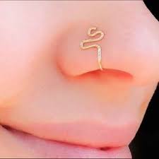 Restocked Criss Cross Ear Cuff Cartilage Earring Fake Piercing Nose Earrings Nose Jewelry