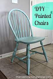 Diy Painted Kitchen Table Chairs White To Blue Mint Green Dining Chairs Diy Dining Chairs Diy Paint Kitchen Table Chairs