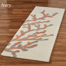 Softlife fluffy faux fur sheepskin rugs luxurious wool area rug for kids room bedroom bedside living room office home decor carpet ( 2ft x 3ft, coral ). Windham Coral Design Coastal Wool Area Rugs