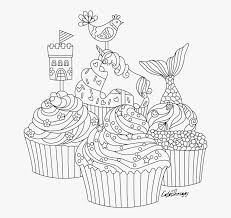 All rights belong to their respective owners. Fantasy Cupcakes To Color Mindfulness Cupcake Colouring Free Transparent Clipart Clipartkey